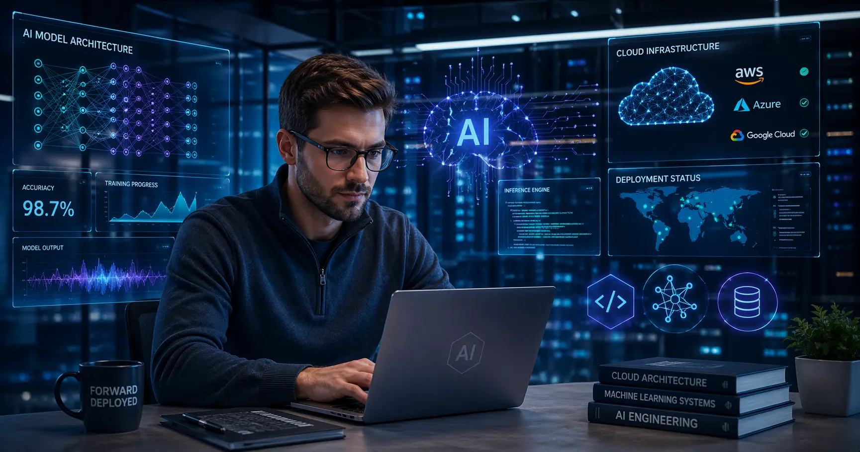Forward-Deployed Engineer working with AI technology and cloud platforms