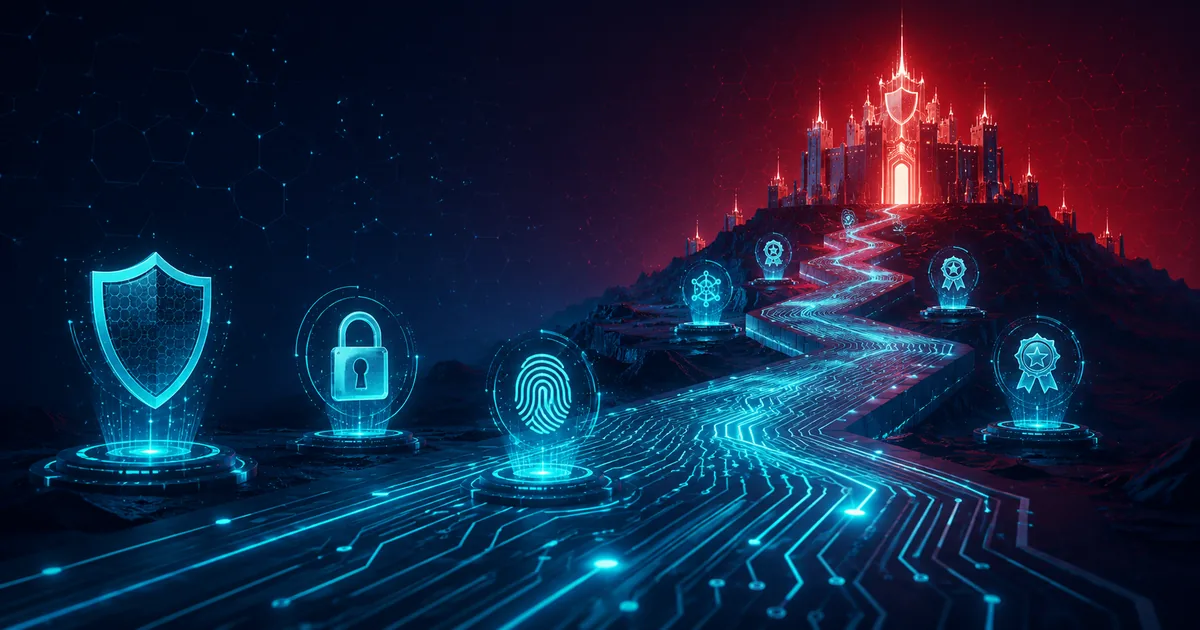 Cybersecurity certification roadmap 2026 — pathway of security badges toward a secure future