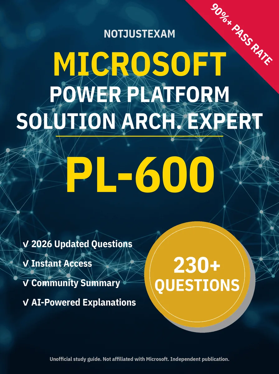 Microsoft Power Platform Solution Arch. Expert PL-600 Practice ...