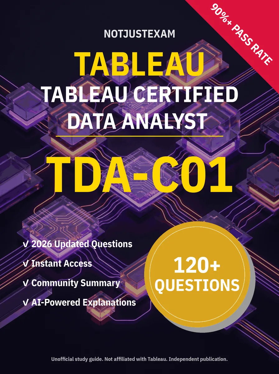 Tableau Certified Data Analyst TDA-C01 Practice Questions 2026 ...