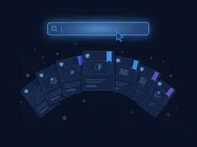 Illustration of searching and browsing a certification exam catalog